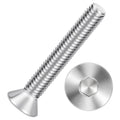 Kozelo 10Pcs #10-32x1-1/4 Flat Head Socket Cap Screw Countersunk Bolt