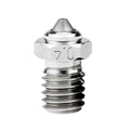 1PC Upgrade V6 Bimetal Nozzle 0.4mm Hardened Steel Plated Copper Compatible with 1.75mm Voron 2.4 V6 Hotend Prusa I3