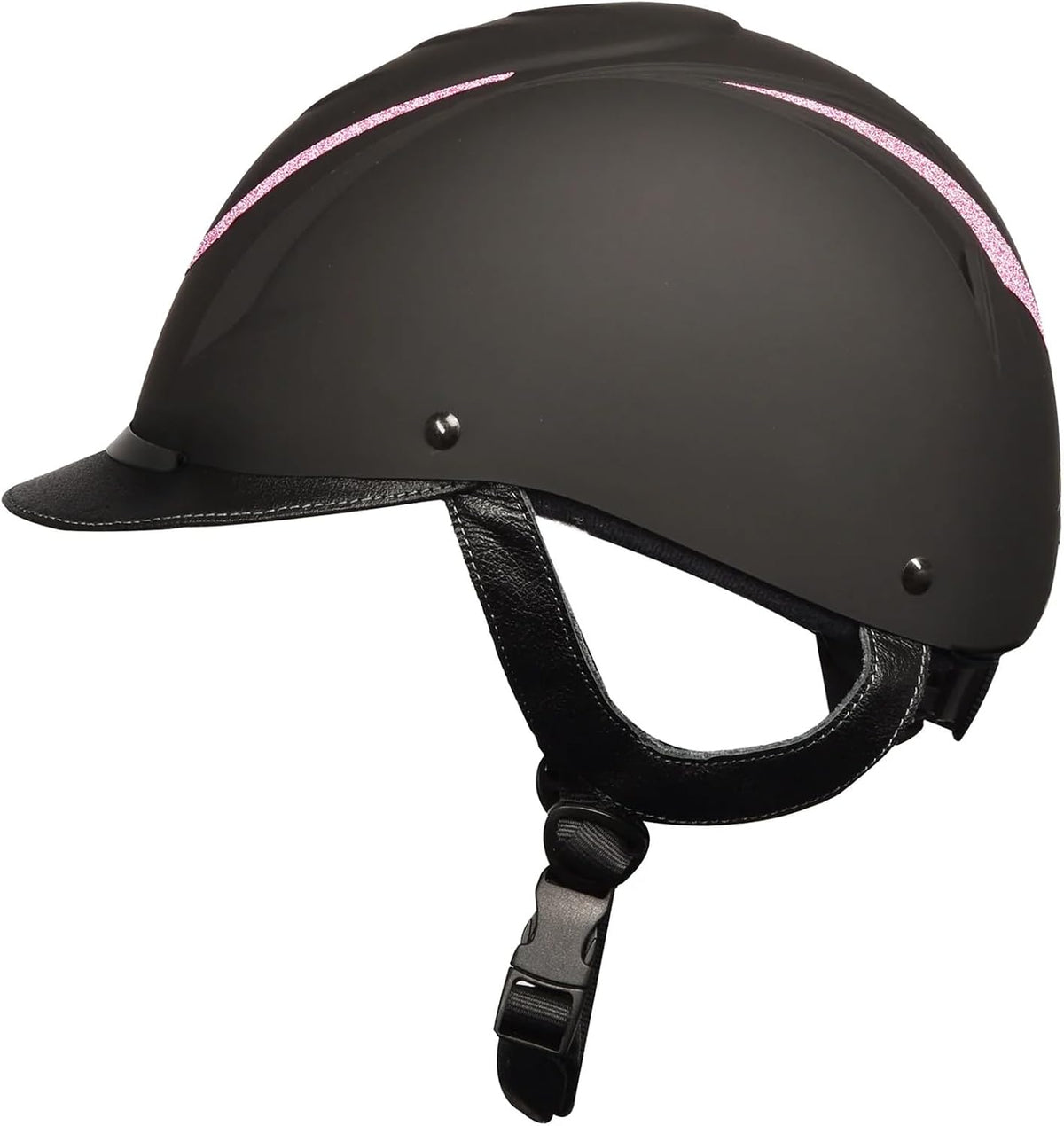 Unisex Z-6 Glitz II Riding Helmet - Durable Adjustable Equestrian Safety Helmet w/Removable Liner & High-Flow Vents