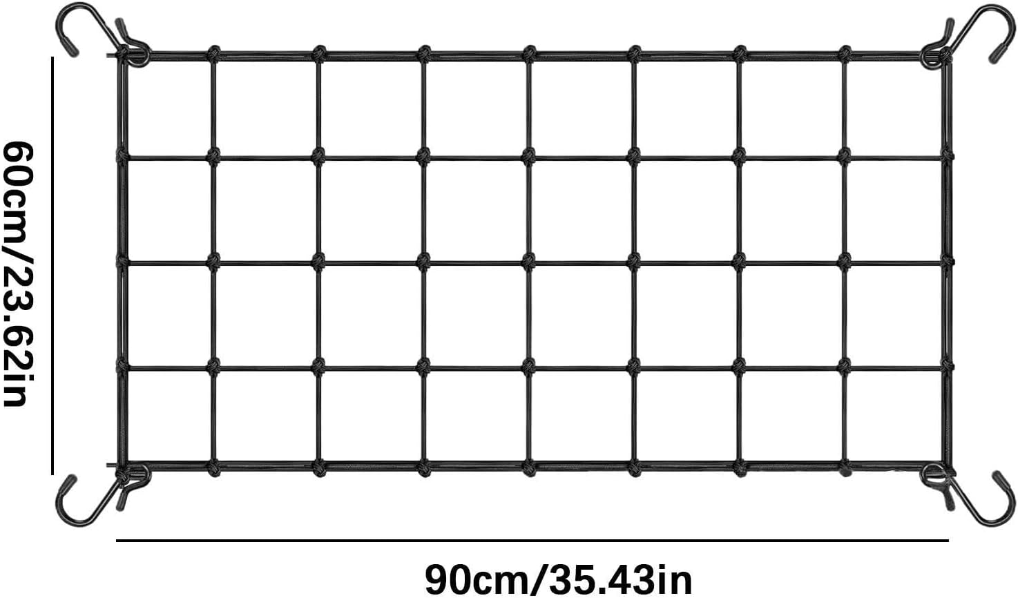 Trellis Netting for Climbing Plants Elastic Tent Support with Hooks | Garden Plant Trellis Netting for Fruits Flowers