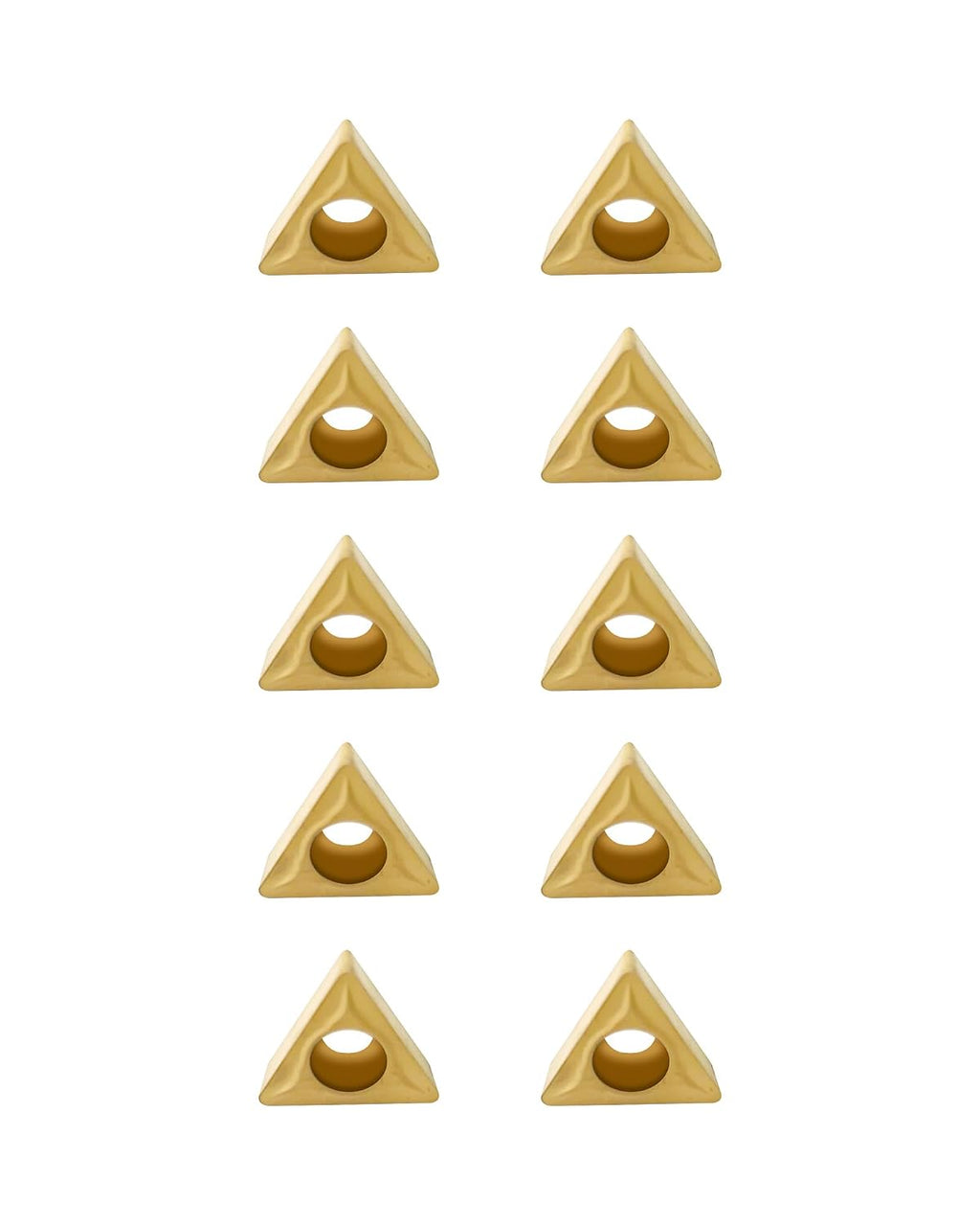 10Pcs TCMT32.52 TCMT16T308 Carbide Turning Inserts