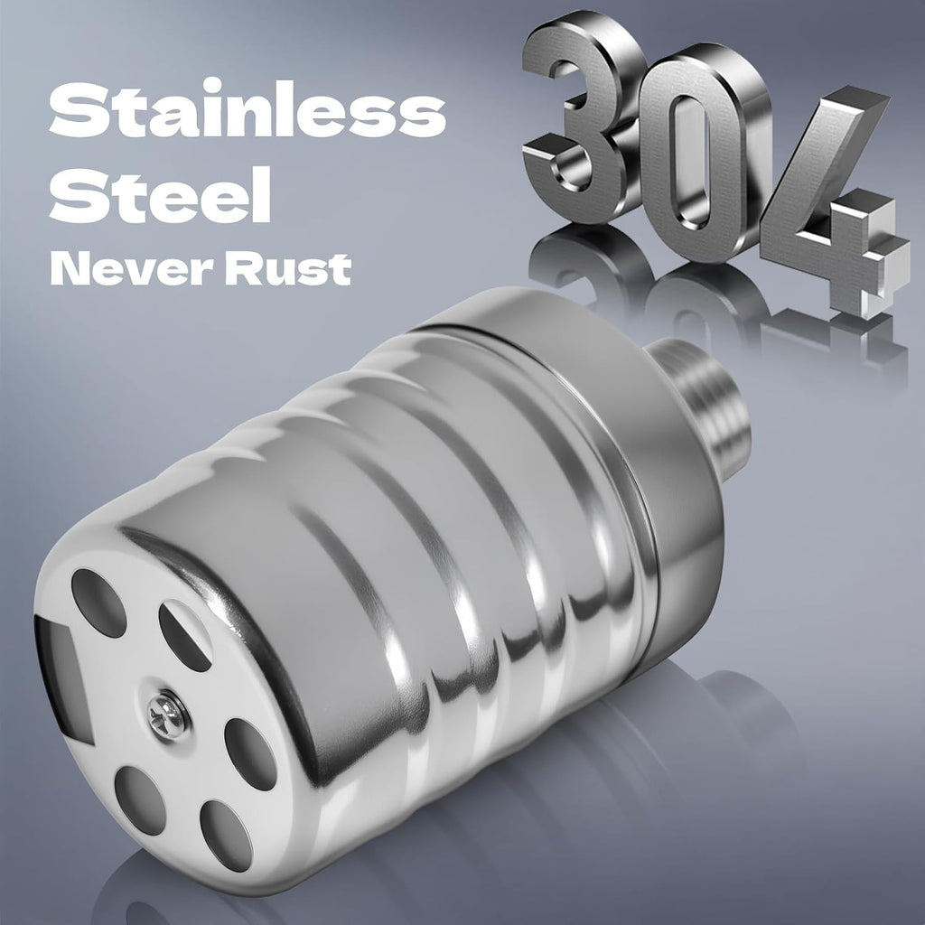 304 Stainless Steel Float Valve with 1/2", 3/4" & 1" Adapters – Fully Automatic Water Level Controller for Water