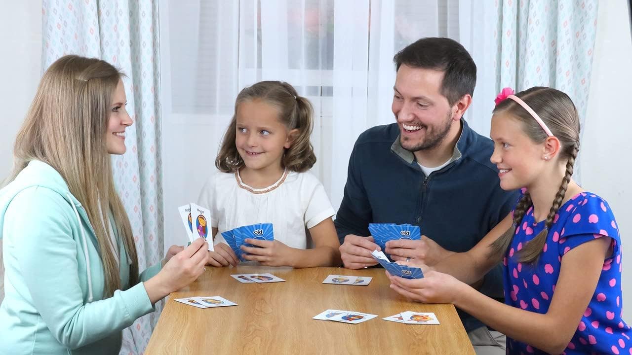 Card Games for Kids - Go Fish, Crazy 8's, Old Maid, Slap Jack, Garbage Monster, War - Simple & Fun Classic Family