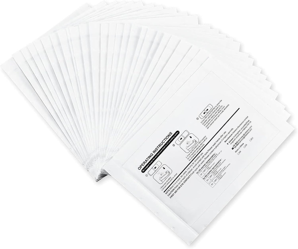 VidaTeco Paper Shredder Lubricant Sheets, 24-Pack, Shredder Oil Sheets
