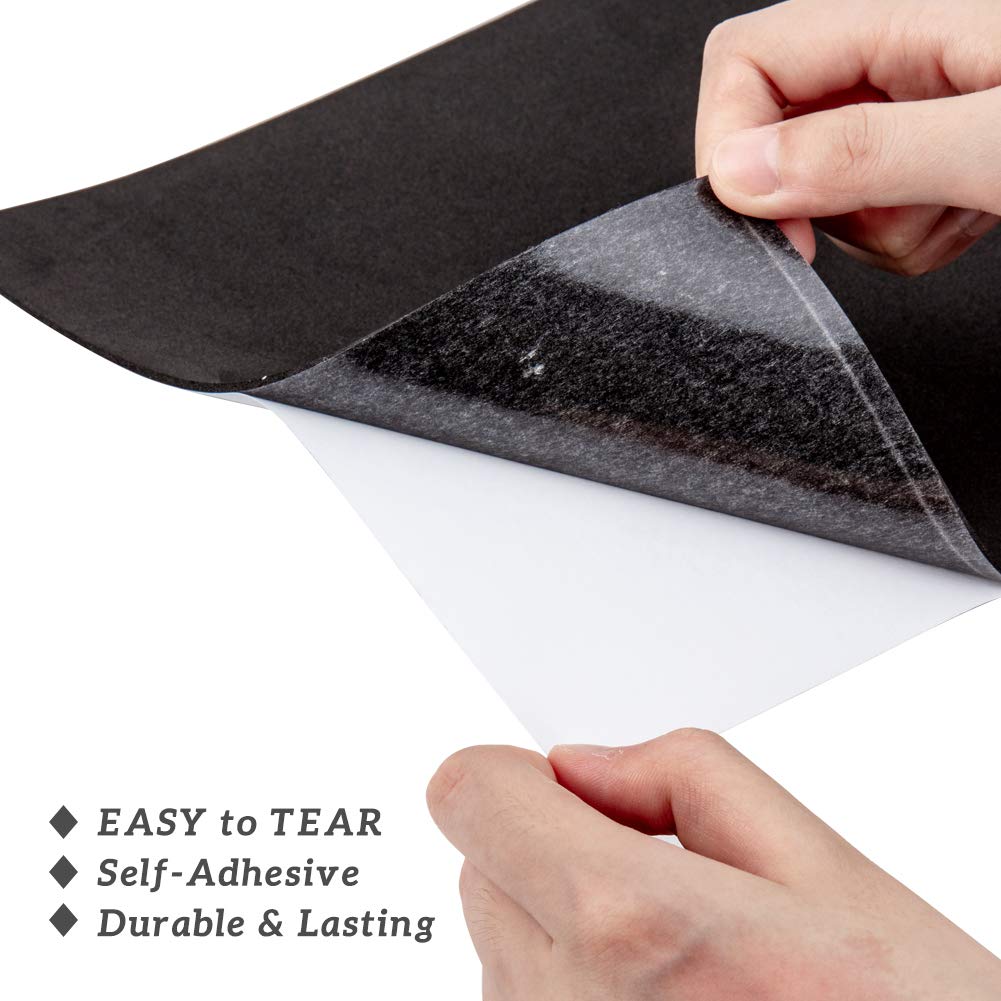 10PCS 2mm Thick Self-Adhesive Foam Sheet 8.3x11.8" Insulation Foam for Halloween Decor, Containers and Furniture