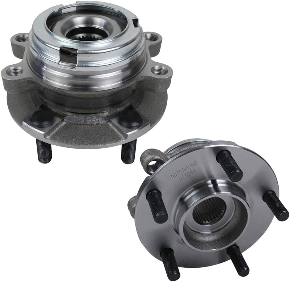 Autoround 513294 Front Wheel Hub Assembly Fit for 2007-2012 Nissan Altima