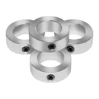 1/4" Bore Shaft Collar Solid Steel Style Zinc Plated Set Screw for Machinery and Industrial Use