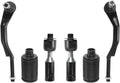 6Pcs Front Steering Inner Outer Tie Rod Ends Boots Bellow Kit