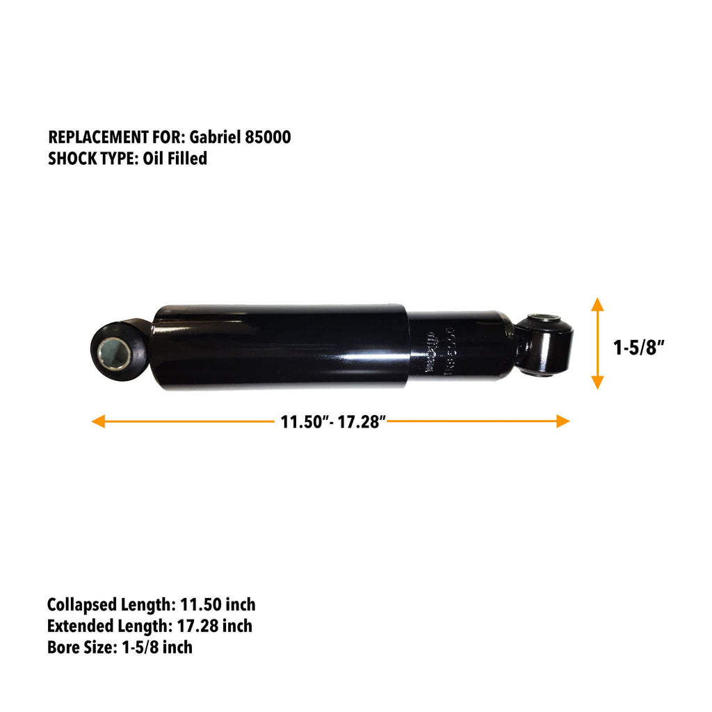 Torque Heavy Duty Shock Absorber Replacement for Gabriel 85000 Monroe 65416