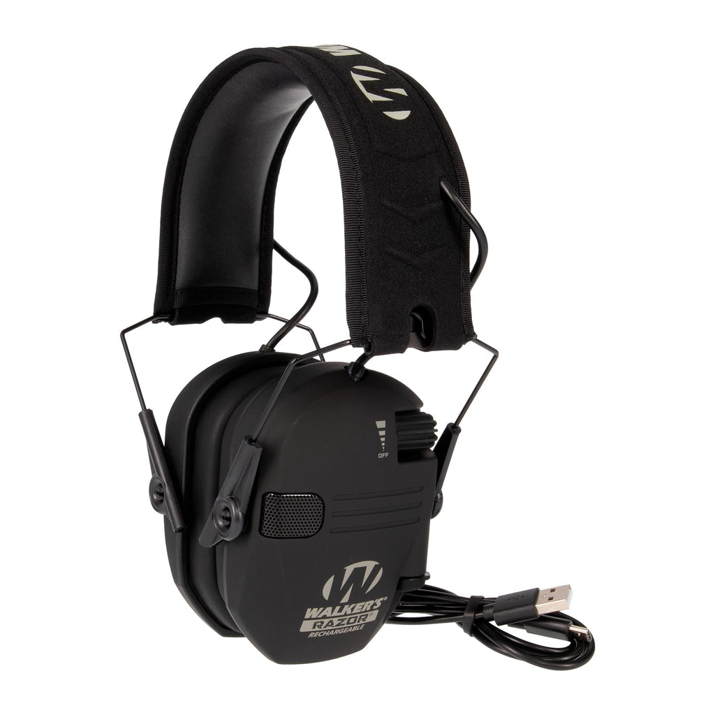 Razor Rechargeable Electronic Hearing Protection Ear Muffs