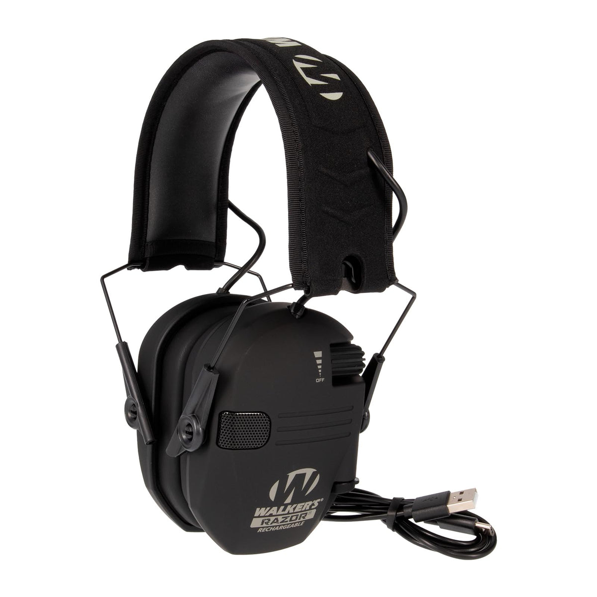Razor Rechargeable Electronic Hearing Protection Ear Muffs