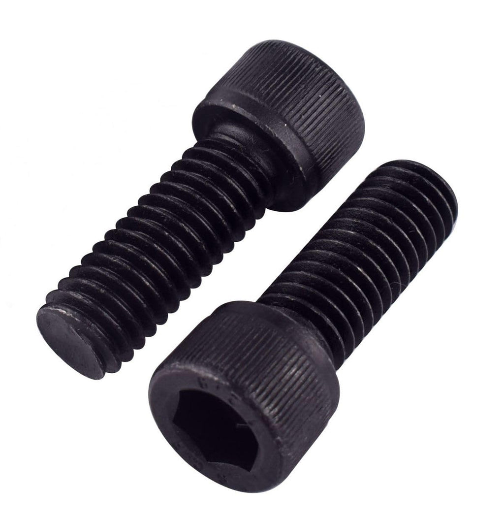 10Pcs 5/16-18 x 1/2" Socket Head Cap Screws Bolts, 12.9 Grade Alloy Steel Black Oxide Finish, Allen Hex Drive, UNC Coarse Full Thread