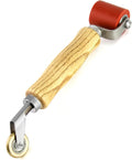 Seam Roller, 40mm Silicone Seam Roller with 6mm Brass Detail Penny Roller, Smoothing Seam Roller Tool for