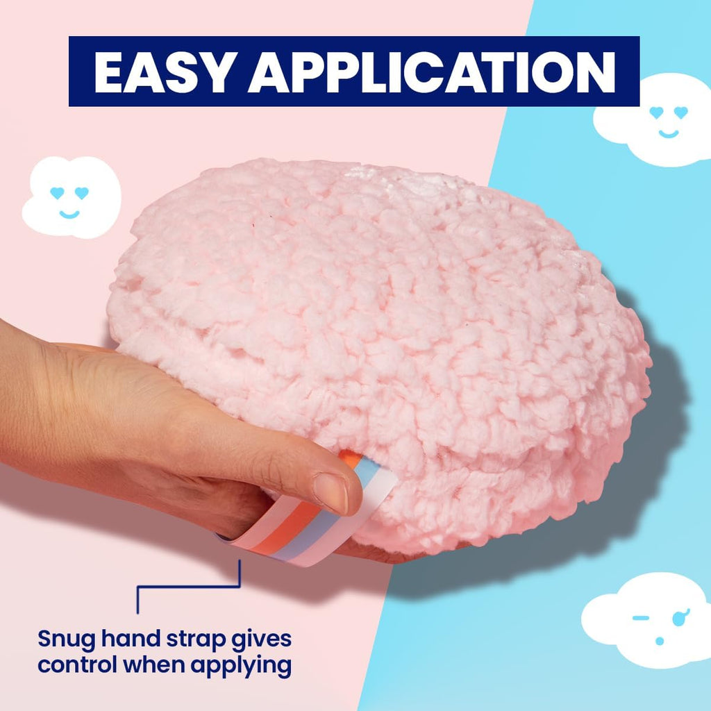 Dust Puff, Oversized Body (6” x 3”) Ultra-Soft Powder Puff