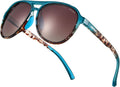 Polarized Aviator Sunglasses for Women Men Retro Trendy Sports Sunglasses for Outdoor UV400 Protection