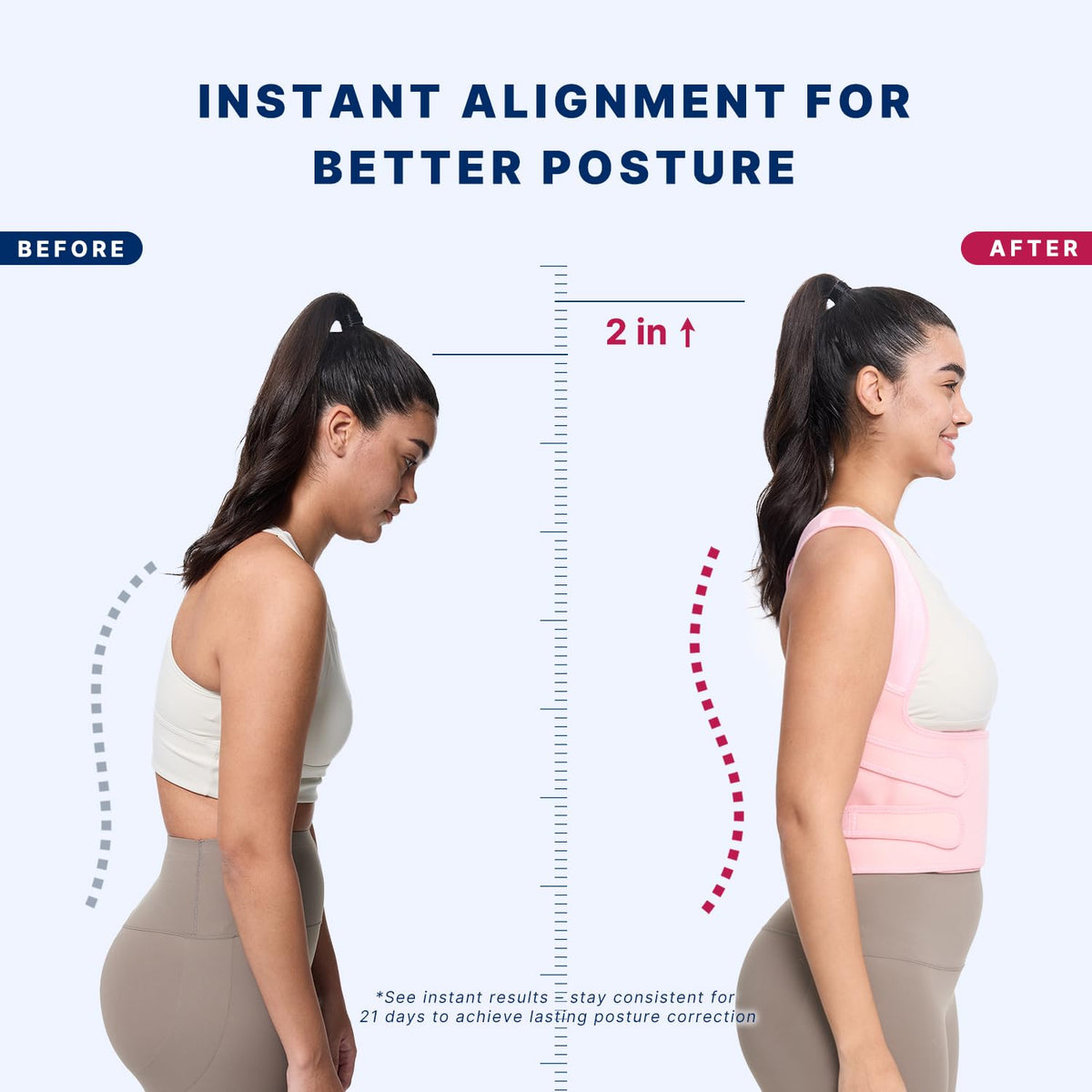 Posture Corrector for Women & Men, Back Shoulder Support Brace