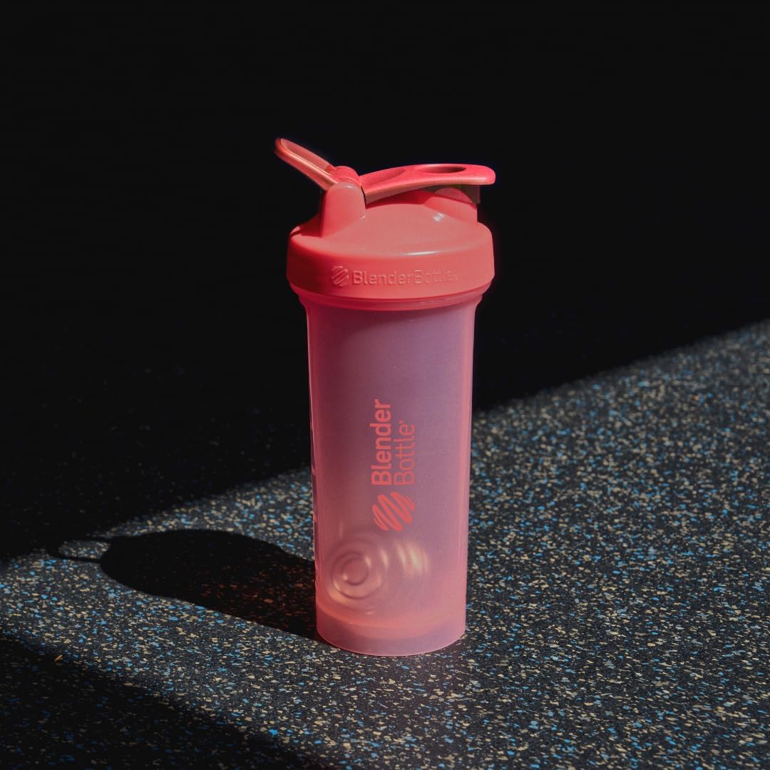 Classic V2 Plastic Shaker Bottle 28 oz Light Pink