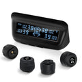 M13 Tire Pressure Monitoring System, RV/Trailer TPMS with 4 Sensors | Solar Charging, Auto Calibration, LCD Display