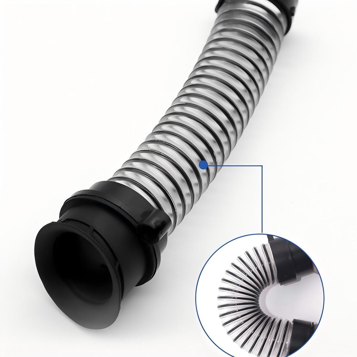 2 PACK Floor Scrubber Vacuum Cleaner Accessory Replacement Hose