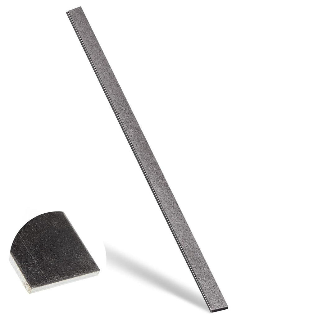 1 Pcs 2 x 1/4 x 48 Inch Steel Flat Bar Metal Stock Hot Rolled Steel Plate Solid Plain Metal Flat Bar Stock