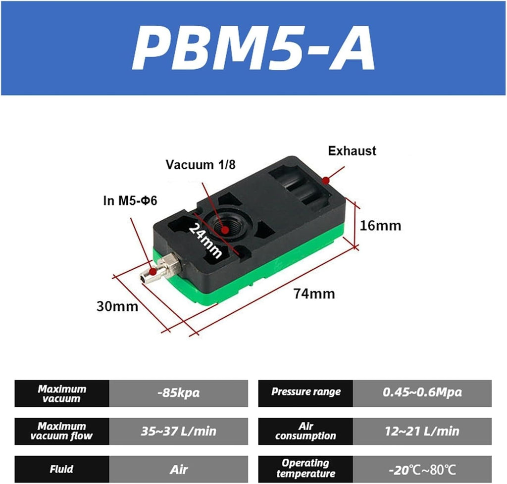PBM Multi-Stage Vacuum Generator