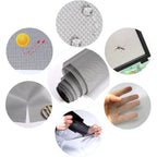 High Density dustproof and Pollen Proof net Window Screen mesh roll Used to Replace Screen Windows and Doors (Grey: