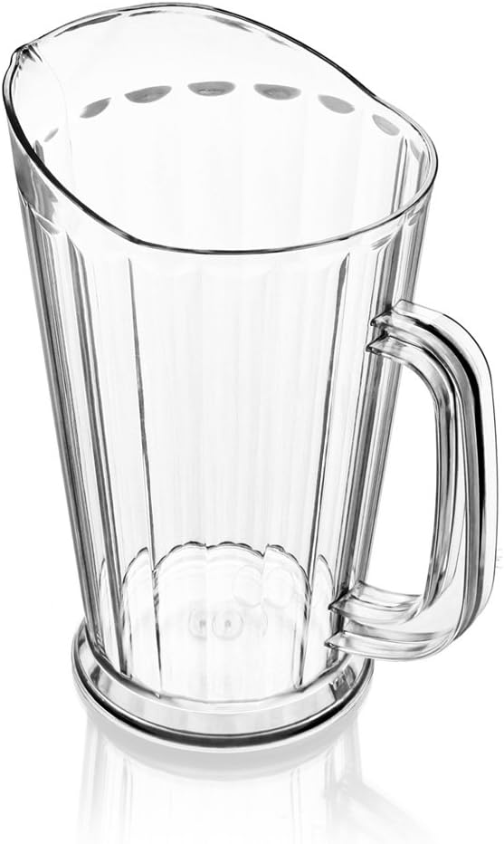 46144 Polycarbonate Plastic Pitcher, 60-Ounce, Clear