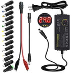 Wefomey 3V-24V 3A Universal Power Supply 72W Adjustable 2-Pin AC/DC Adapter