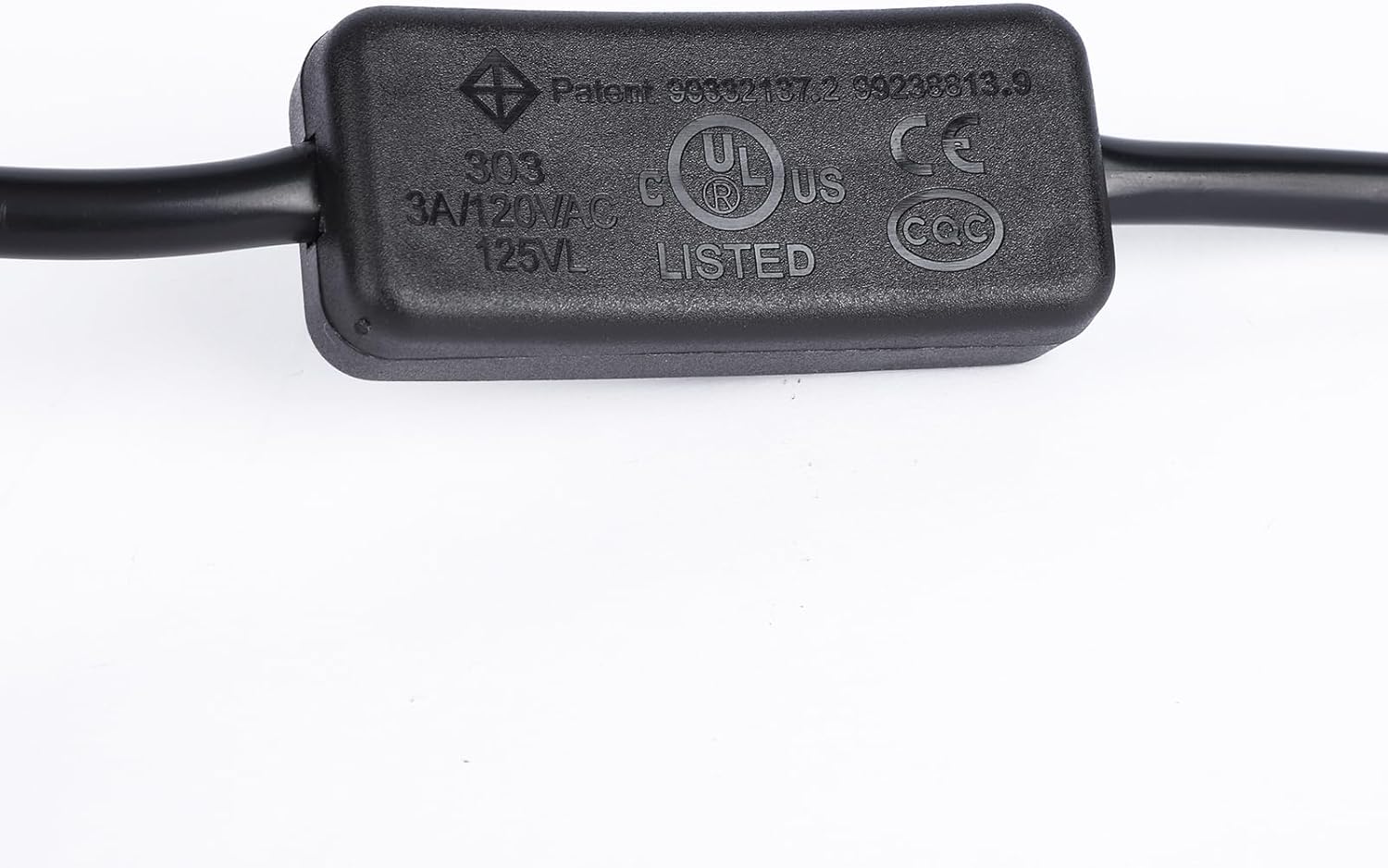 4FT Power Cable 3 Prong Grounding Plug, AC Power Cord Extension Cord with Switch On/Off and Fork Terminal Connectors