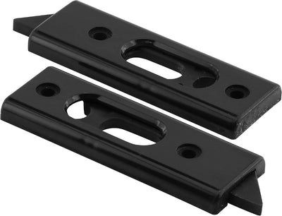 MP2725 Reversible Double Hung Vinyl Window Tilt Latch, 2-5/16 in., Black (1 Set)