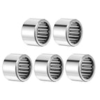 uxcell SCE1412 Needle Roller Bearings, Drawn Cup Open End, 7/8-inch Bore 1-1/8-inch OD 3/4-inch Width 27000N Static Load 16900N Dynamic Load 5pcs