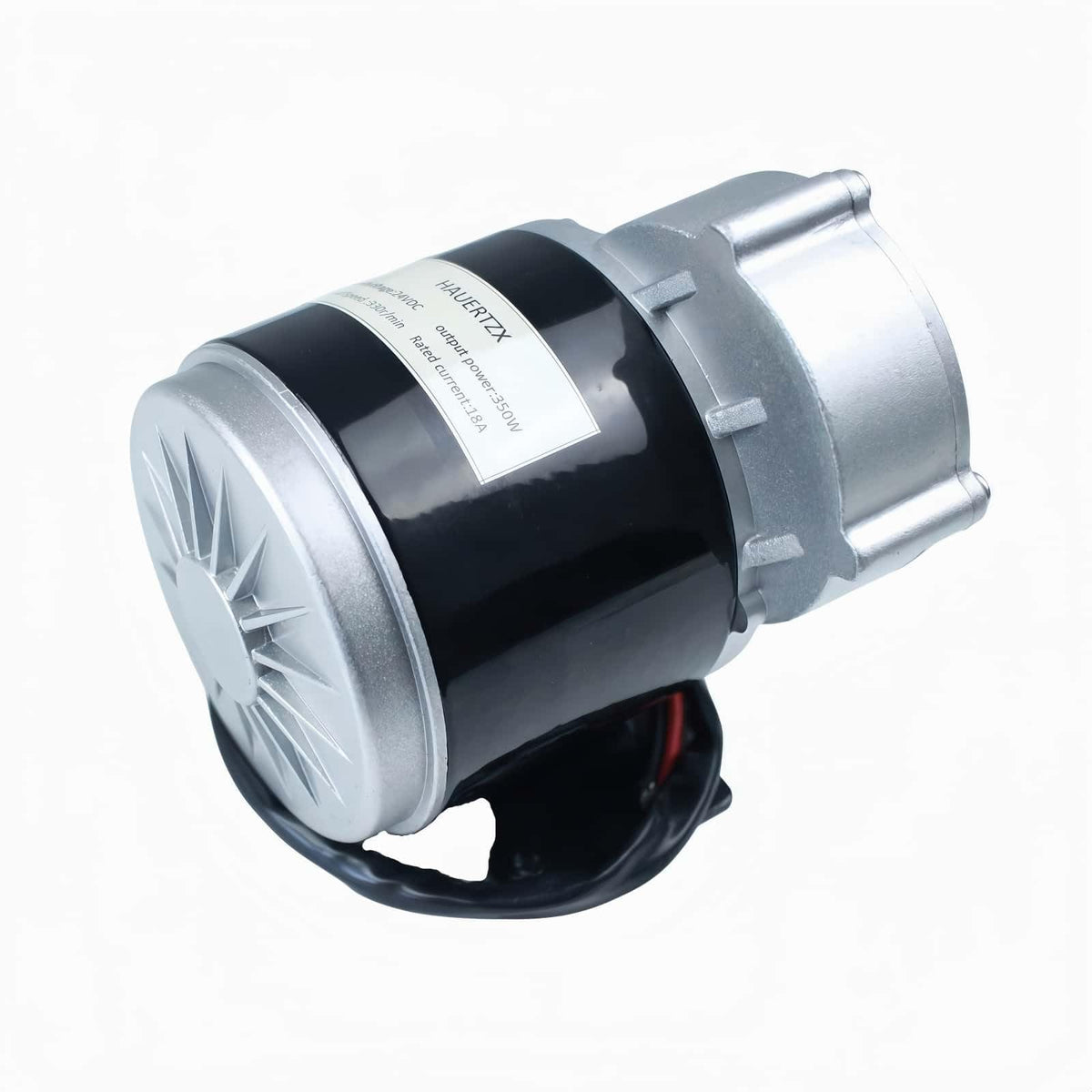 24V 350W Gear Reduction Electric Motor with 9 Tooth Sprockets for Small Electric Vehicles, Mopeds, Mini Bikes, E Scooter, Wheelchairs, Massagers and Mowers (24V 350W)