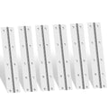 6" Piano Hinge, 6PCS Stainless Steel Continuous Piano Hinge-Silver