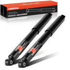 A-Premium Rear Shock Absorbers, Set of 2 - Compatible with Ford
