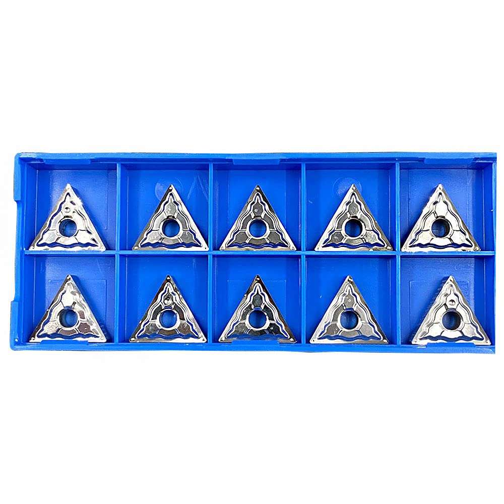 TNMG331-HA Aluminum Inserts Aluminum Cutter Turning Insert Carbide Inserts for Aluminum and Silicon Carbide Turning Inserts (TNMG160404-HA)