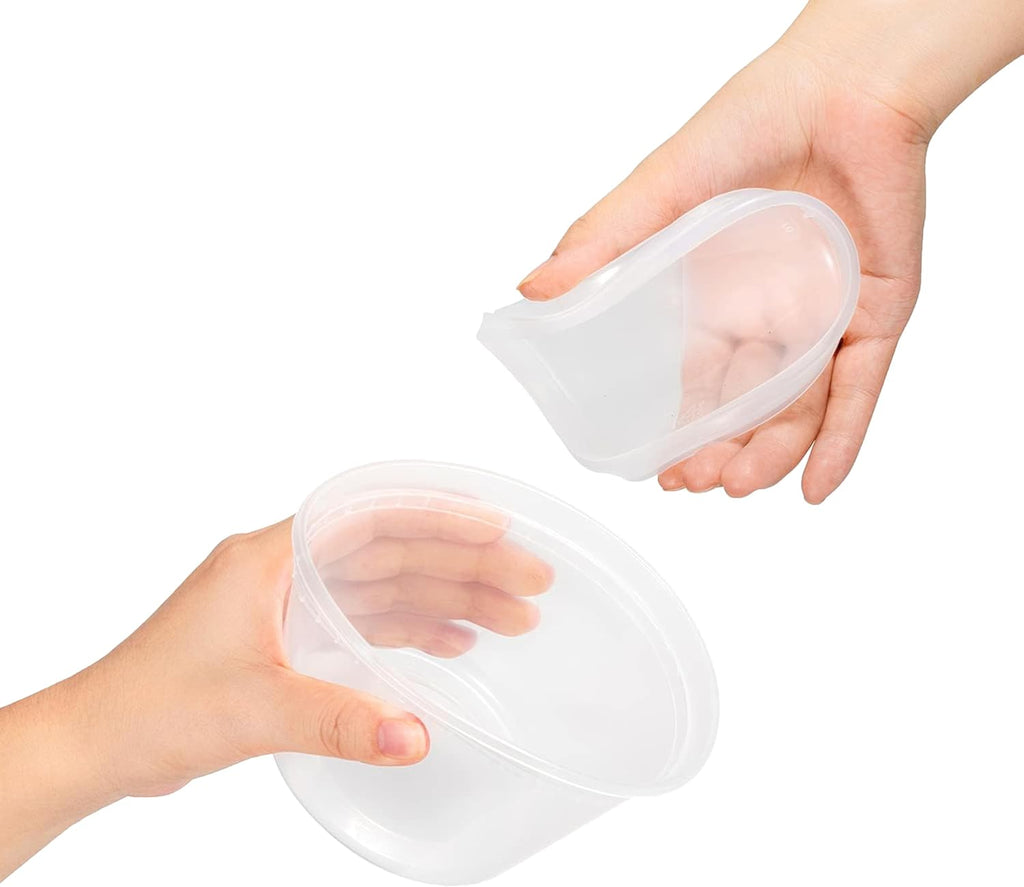 50 Sets 16 Oz Plastic Deli Containers with Lids - Food Storage Containers with Lids - Clear Airtight Meal Prep