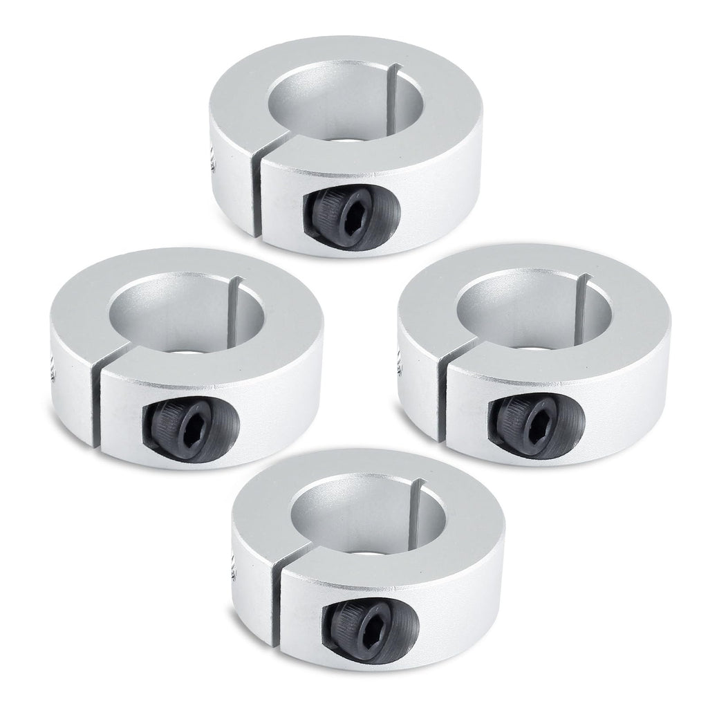 Hordion 4Pcs 20mm Split Shaft Collar, 20mm Bore Dia, 40mm OD, 12mm Thick
