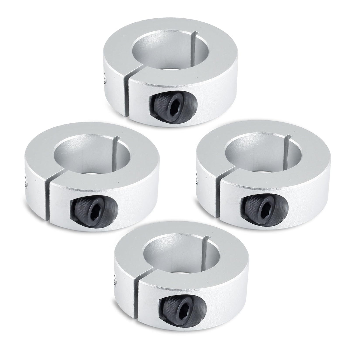 Hordion 4Pcs 20mm Split Shaft Collar, 20mm Bore Dia, 40mm OD, 12mm Thick