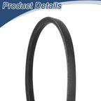 uxcell 3L740 Classic Wrapped Rubber V-Belt, 74"(1880mm) Outside Circumference, 3L Profile V Belt 3/8" Width 7/32" Height