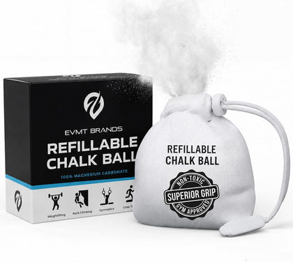 Liquid Chalk, Mess Free Gym Chalk for Weightlifting, Gymnastics, Rock Climbing, Dancing. Sweat Resistant and Long