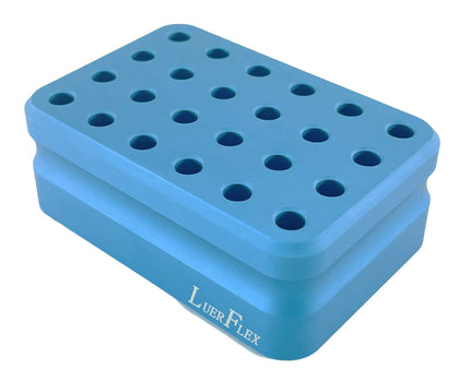 Aluminum Cooling Block Tube Cool Rack 24 Wells for 0.5ml V Bottom Centrifuge Tubes Pack of 1