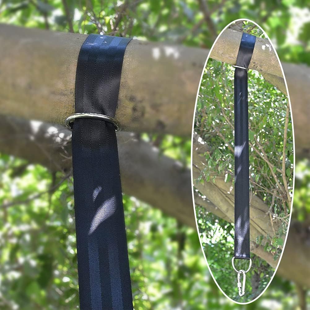 Tree Swing Hanging Straps Kit 4Ft, Robust, Reliable, and Flexible - Supports up to 2200 lbs - Effortless Setup with
