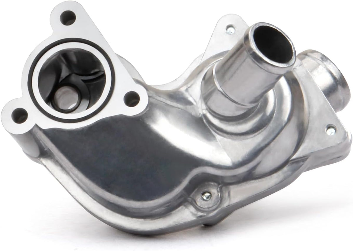 Upgraded Aluminum Thermostat Housing Compatible With 2002-2010 Ford Explorer Explorer Sport Trac Mercury Mountaineer V6 4.0L Replace 2L2Z8592A