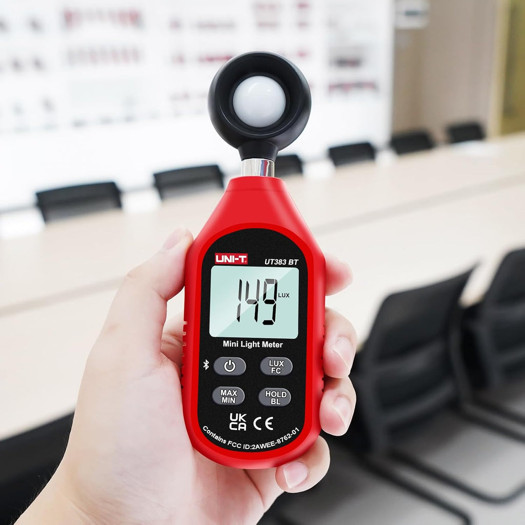 UNI-T Light Meter UT383BT Lux Meter Digital Illuminance Meter