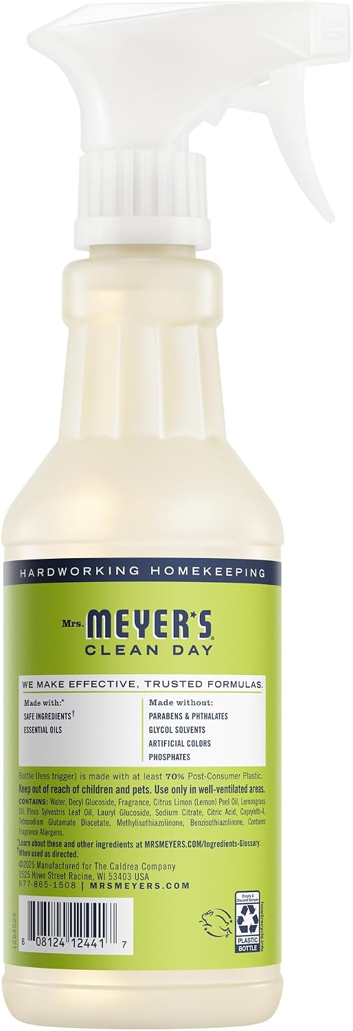 CLEAN DAY All-Purpose Cleaner Spray, Cruelty Free Formula, Lemon Verbena, 16 fl. oz - Pack of 3