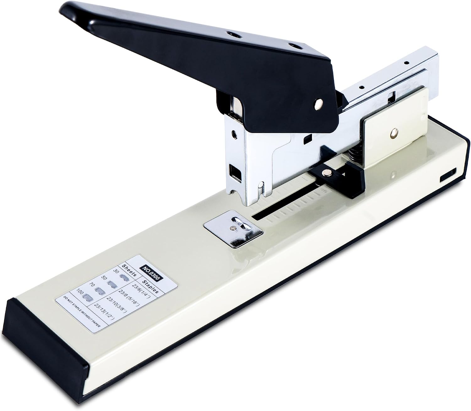 Stapler Heavy Duty 100 Sheets - Effortless,staplers for Desk,Capacity