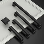 10 Pack Matte Black Cabinet Pulls 10"
