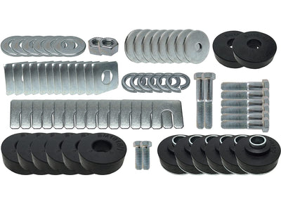 Body Mount OE Style Rubber Bushings Compatible with C2 Corvette Coupe 1964-1967 BM1015
