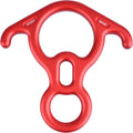 Figure 8 Descender, 35KN 50kN Rescue Figure Belay Device Belaying and Rappelling Gear Descender Rigging for Climbing
