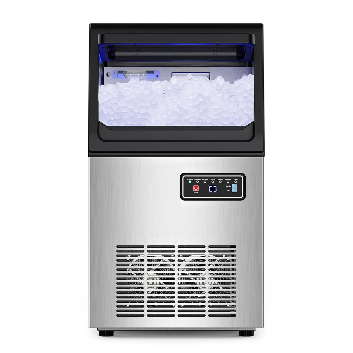 Nugget Ice Maker Machine, 100LBS/24H, 20LBS Capacity